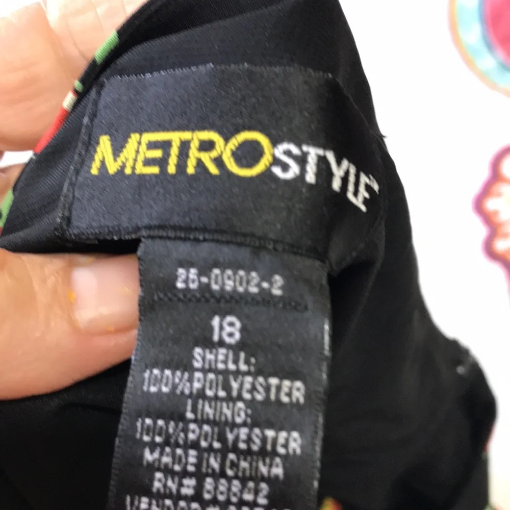 metrostyle lined fabric chiffon